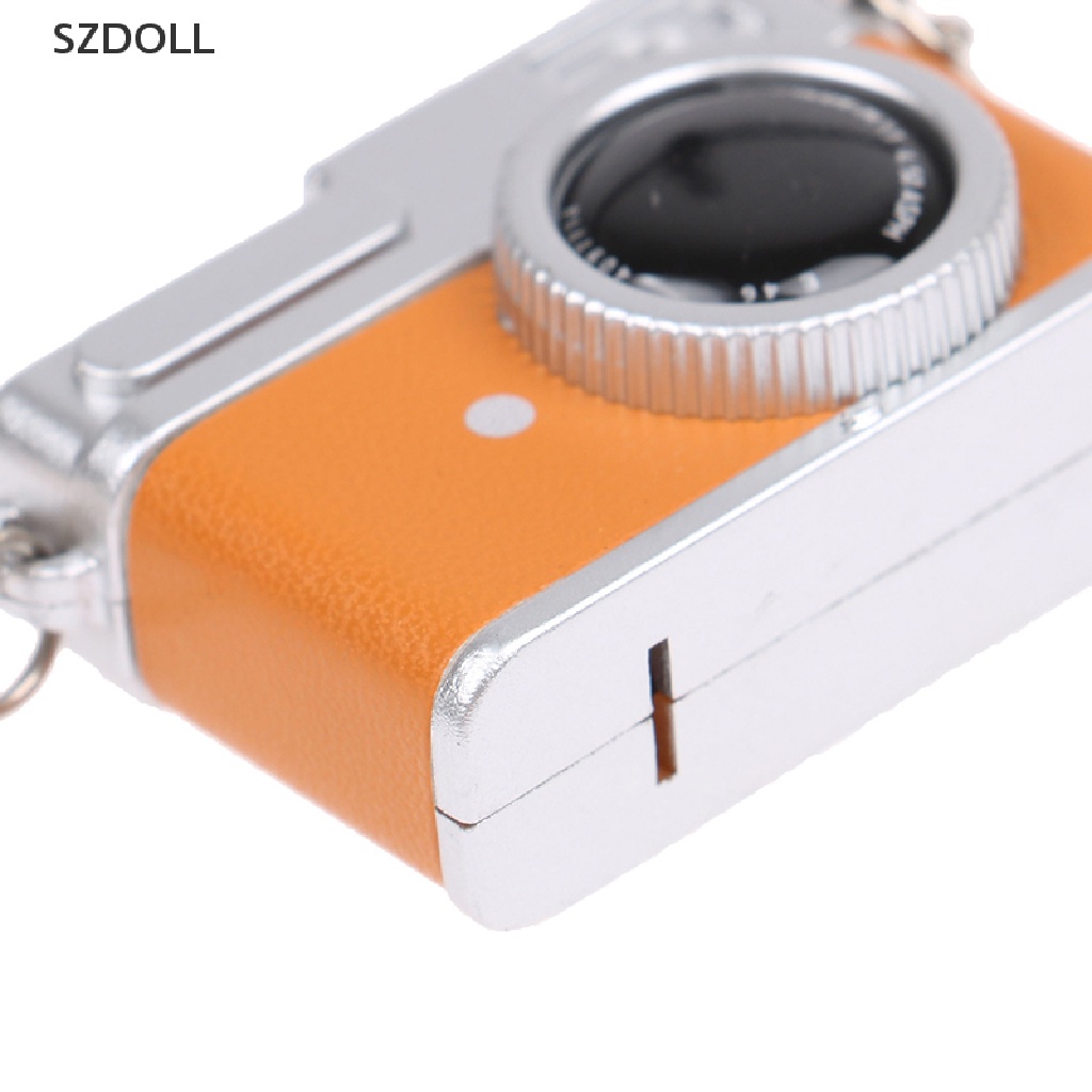 Mô Hình Máy Ảnh Cổ Điển Mini Có Đèn Và Âm Thanh Trang Trí Nhà Búp Bê