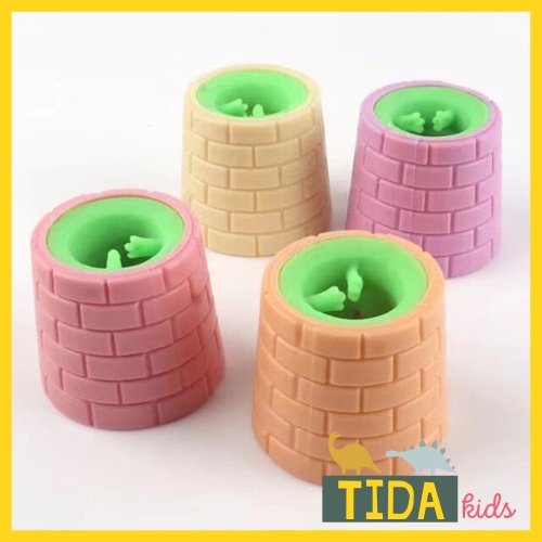 Ếch Ngồi Đáy Giếng ⚡ HOT TREND ⚡ Squishy Mochi Cute, Đồ Chơi Xả Stress Dễ Thương Xua Tan Căng Thẳng, TiDa Kids Shop