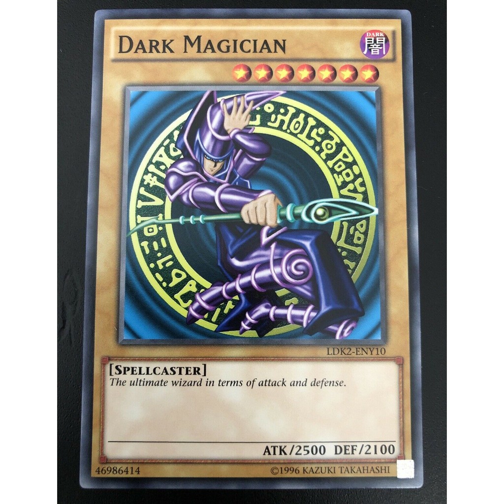 Bài Yugioh - Dark Magician # Phù Thủy Áo Đen