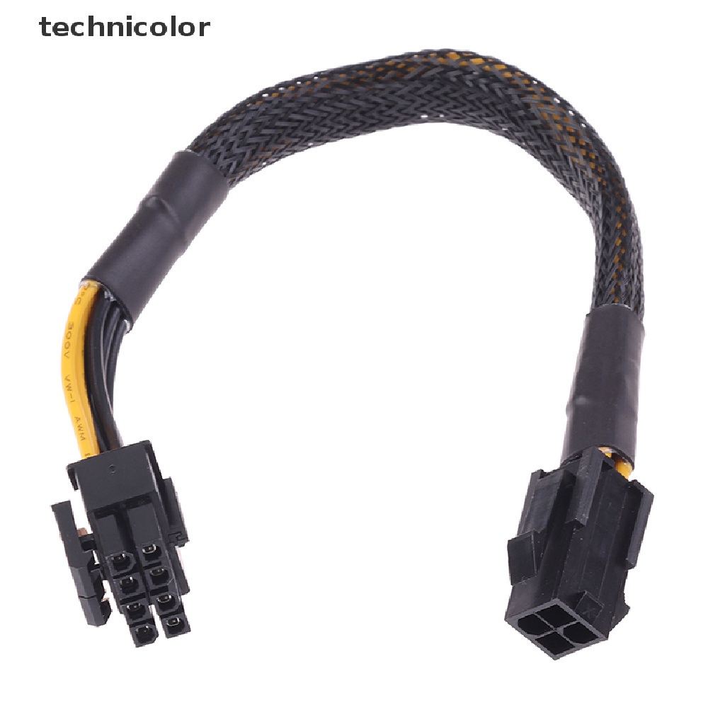 1 Dây Cáp Chuyển Đổi Nguồn Điện 20cm 4pin Sang 8pin Cpu