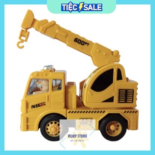 XE CẦN CẨU ĐẨY TRỚN CHẠY NHANH, CÓ NGƯỜI NGỒI LÁI (Scale 1:55)