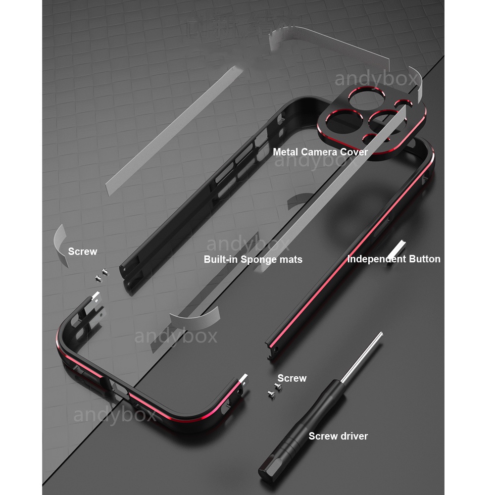 Ốp điện thoại viền mềm phối khung kim loại bảo vệ cho OPPO Reno 6 Pro Reno6 Reno5 5G Reno 5 Pro