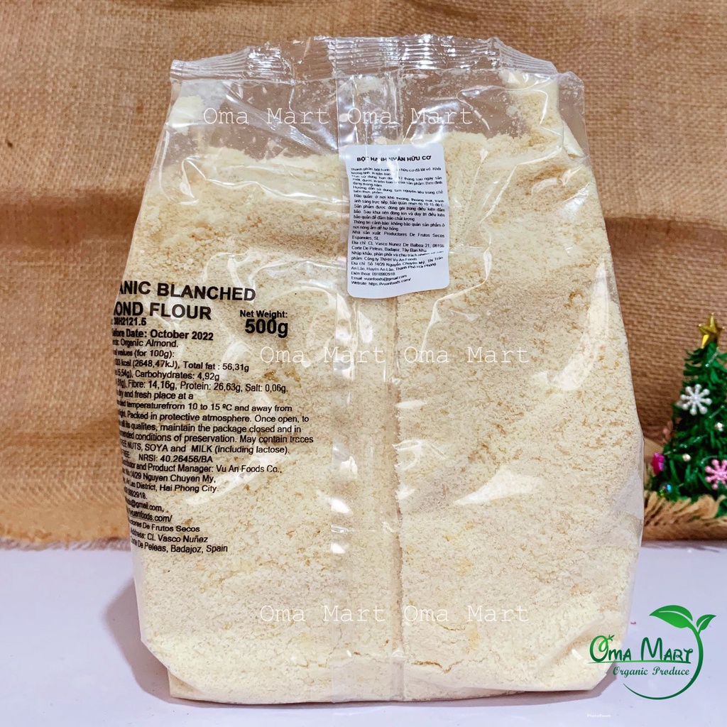 Bột hạnh nhân Bioterra