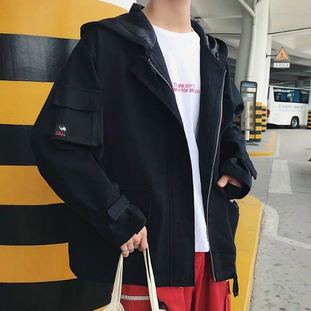 Áo khoác kaki unisex hàng chuẩn 3 màu