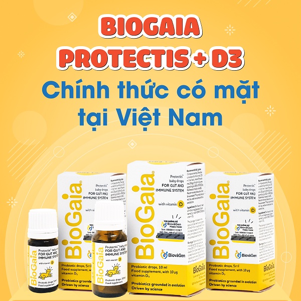 Men vi sinh BioGaia Protectis Baby Drops lọ thủy tinh 5ml - hỗ trợ ổn định tiêu hóa, giảm nôn trớ phuocthien