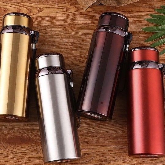 Bình Giữ Nhiệt 600ml Nóng Lạnh Lõi Inox 304/316 chống Gỉ -XXB