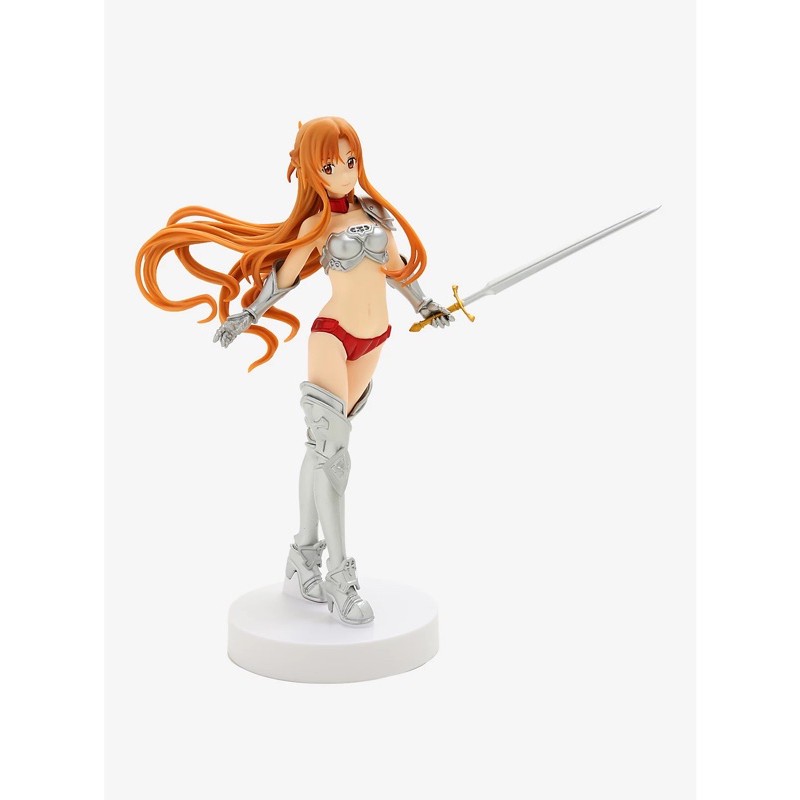 [Figure Real] Sword Art Online Memory Defrag EXQ Bandai Asuna and Leafa Armor Ver