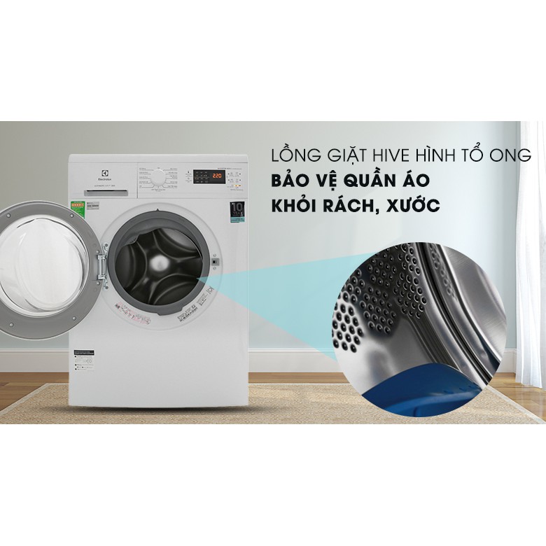 MÁY GIẶT ELECTROLUX INVERTER 8Kg  EWF8025DGWA