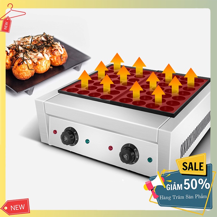 Máy làm bánh bạch tuộc Takoyaki nhật bản công nghiệp