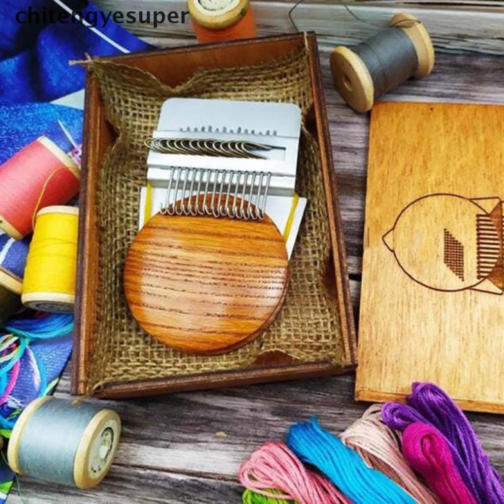 Máy khung dệt móc dây nhỏ thiết kế cổ điển dễ sử dụng dùng đan len may vá quần áo