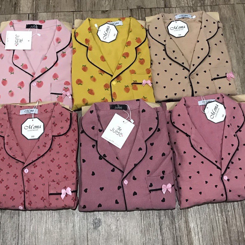Bộ Nhung Tăm Tay Dài Cao Cấp - Đồ Bộ Pijama | BigBuy360 - bigbuy360.vn