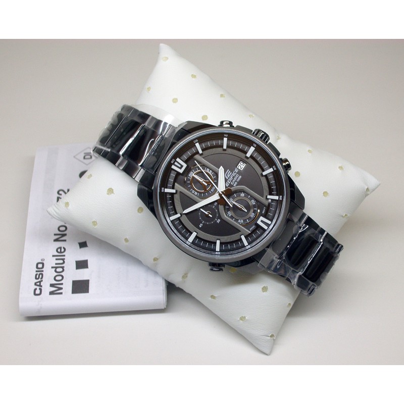 Đồng Hồ Nam Casio Edifice EFR-533BK-1AVUDF Dây Kim Loại - Nền Mặt Đen Nam Tính