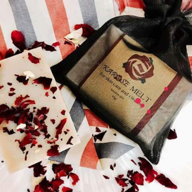 KAROSE - SÁP TẮM HOA HỒNG KAROSE MELT 95GR (+-3GR)