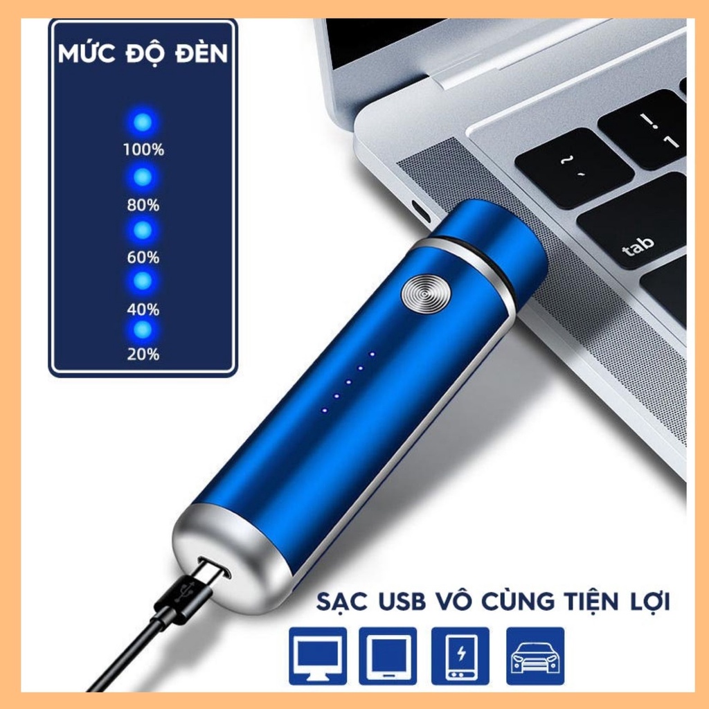 Máy Cạo Râu Mini USB cho nam nữ - linh hoạt, tiện dụng, đa năng, hàng chính hãng Cát Á