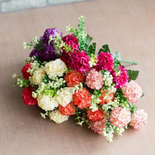 Hoa giả - hoa cẩm tú cầu trang trí nhà cửa, bàn sách, văn phòng....vv. phối màu đẹp