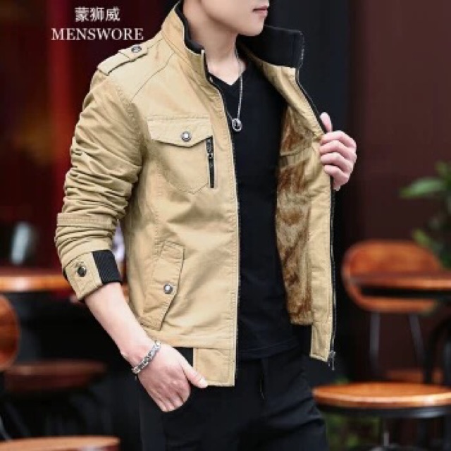 Áo kaki lót nỉ đẹp bao chất. Sz M _4XL | BigBuy360 - bigbuy360.vn