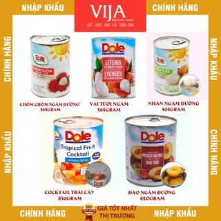 Trái cây ngâm Dole các loại chính hãng