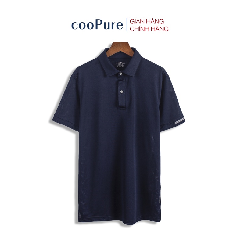 Áo thun polo nam cooPure dòng active, chất vải rayon mềm mát, thiết kế vạch quang tinh tế NO.2563 (3 màu) | BigBuy360 - bigbuy360.vn