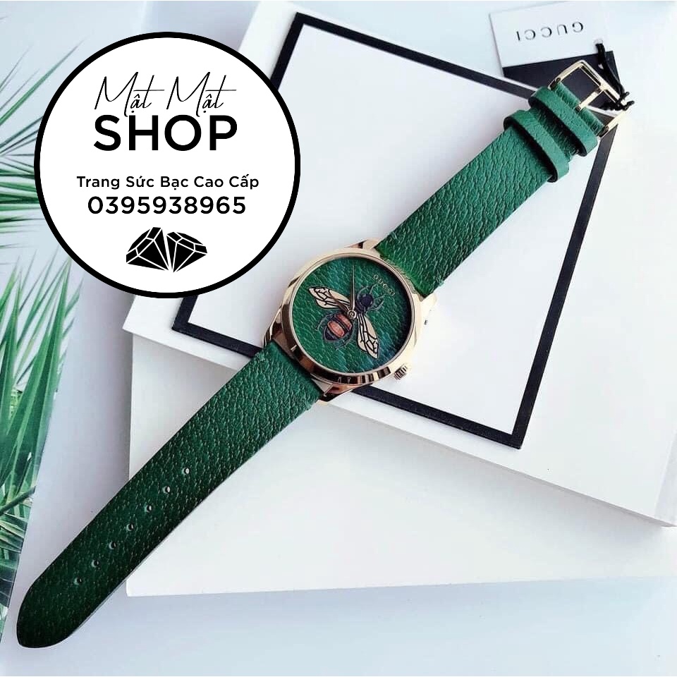 Gucci Ong màu xanh lá hàng hiếm