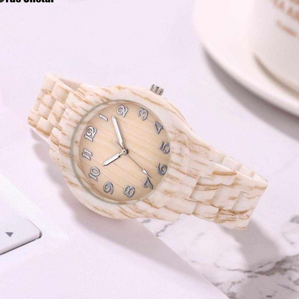 Đồng Hồ Đeo Tay Bằng Gỗ Thời Trang Hàn Quốc Dành Cho Nam Và Nữ