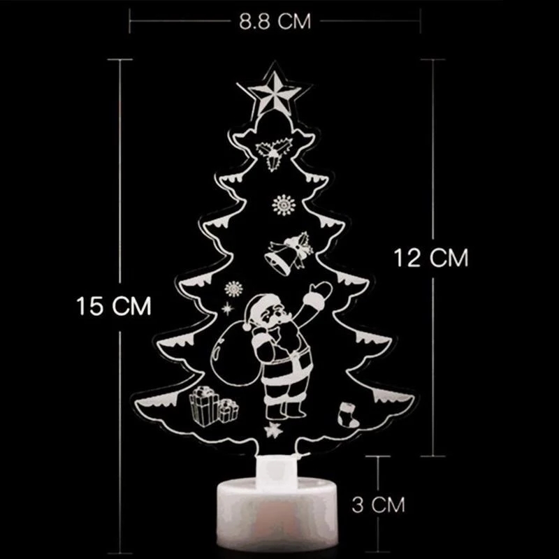 Đèn LED nhiều màu sắc chuyên dụng cho trang trí Giáng Sinh