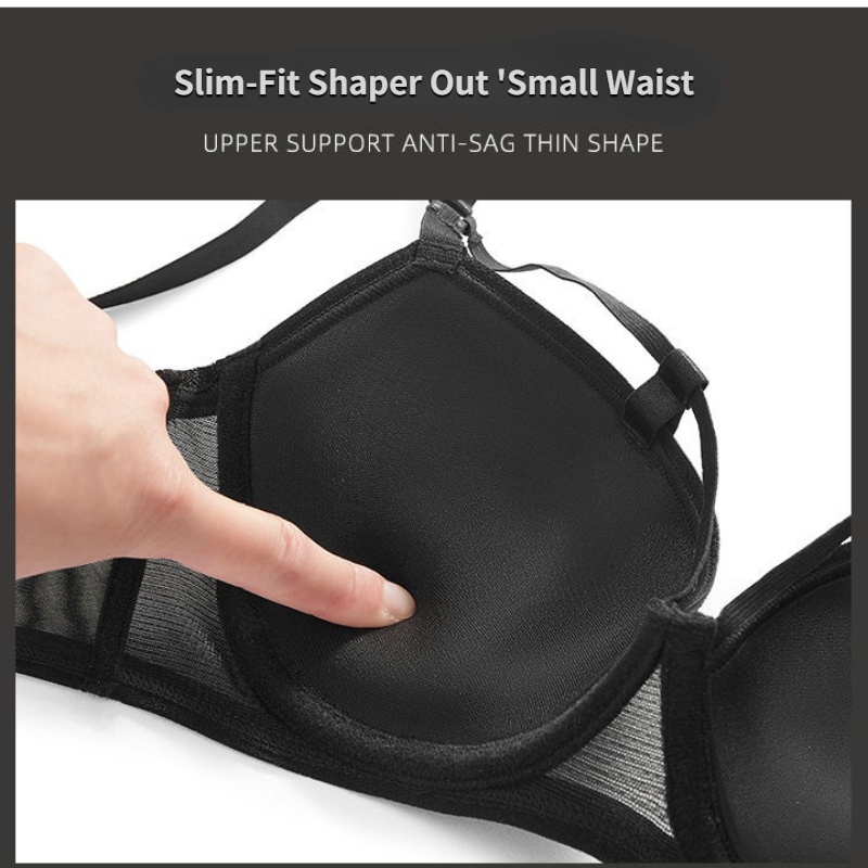 Áo Ngực Mềm Chống Chảy Xệ Có Gọng Thép Cho Nữ