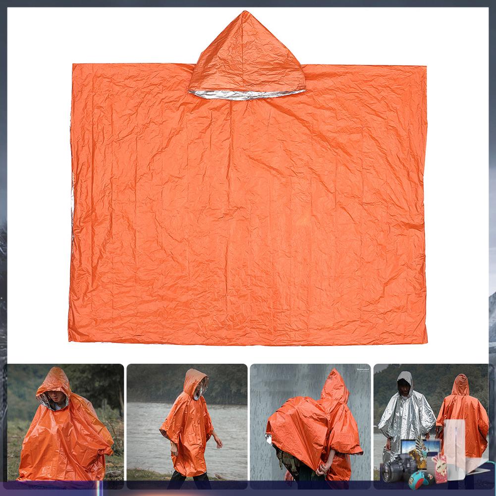 Áo mưa chống thấm nước có mũ trùm dùng khi đạp xe leo núi