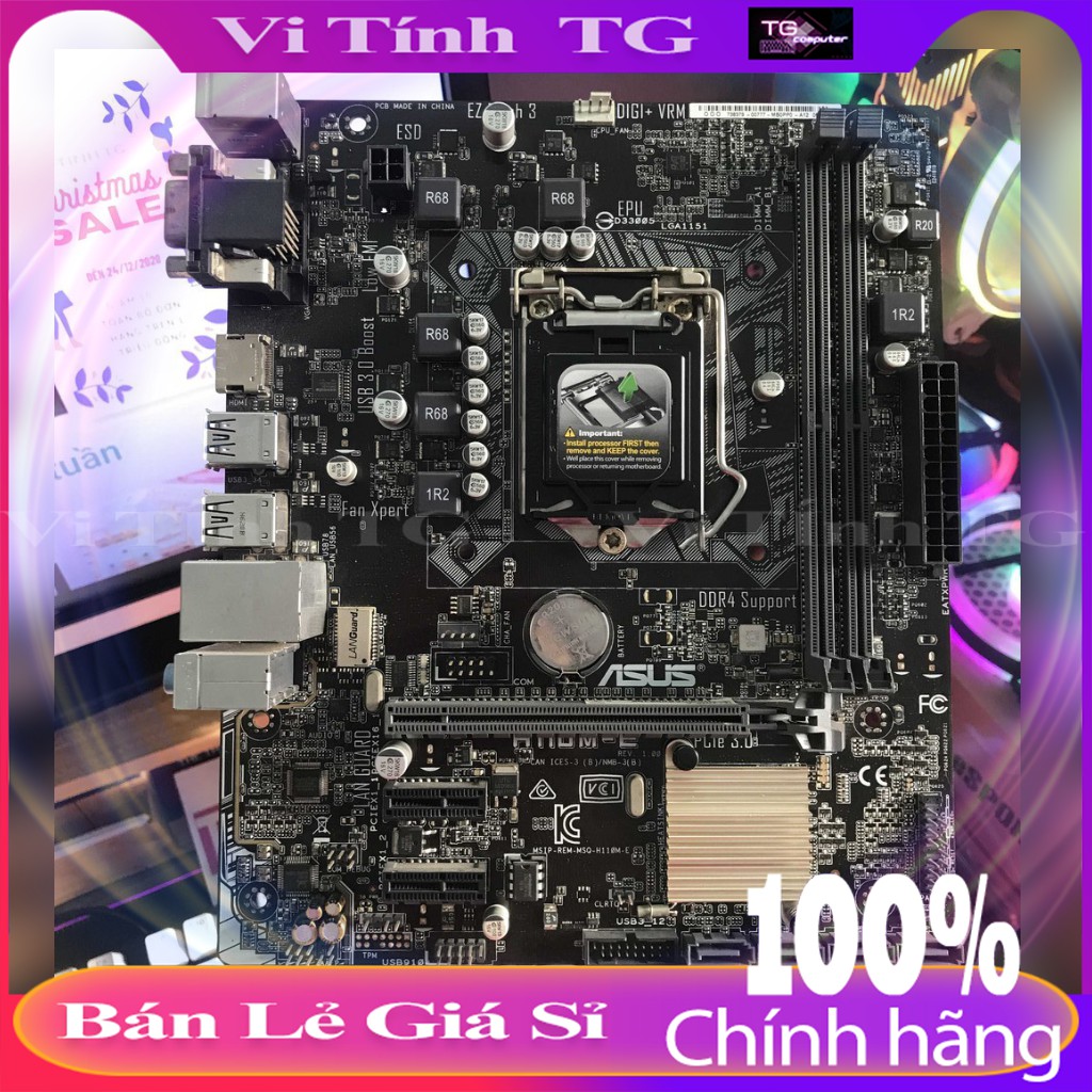 [Mã ELMS5 giảm 7% đơn 300K] Main H110 Asus / MSI (Socket 1151)