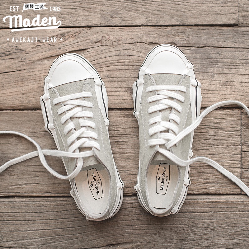Giày Maden chống bụi thời trang hip hop Nhật cổ điển cao cấp cá tính cho nam sinh