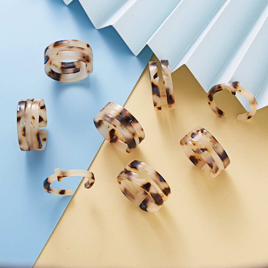 Bộ 2 nhẫn RINHOO FRIENDSHIP phong cách Hàn Quốc dành cho nam và nữ với 5 màu tuỳ chọn