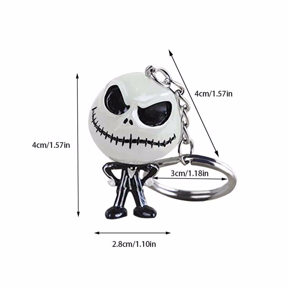 Móc Chìa Khóa Hình Bộ Xương Trang Trí Halloween