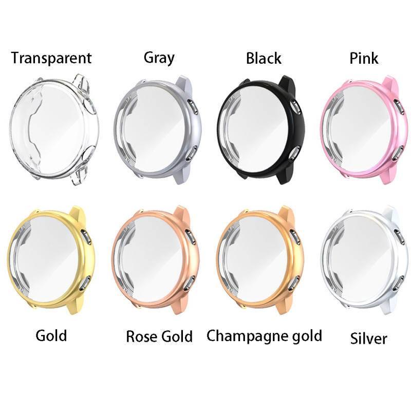 Ốp + Miếng dán bảo vệ màn hình TPU cho Samsung Galaxy Watch 4 3 40mm 44mm 41mm 45mm Active 2 40MM 44MM