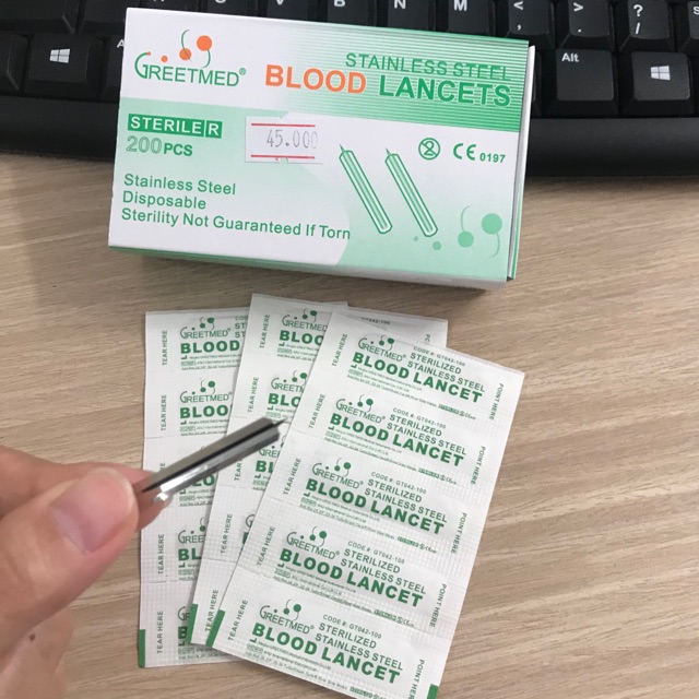 Kim chích mụn Lancets
