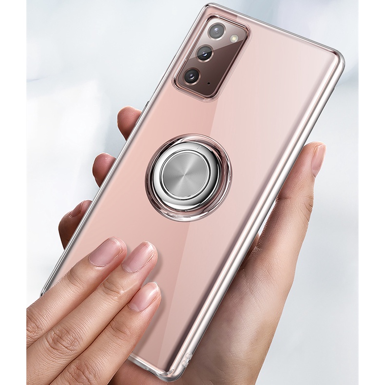 Ốp Điện Thoại Siêu Mỏng Kèm Giá Đỡ Cho Samsung Note 8 9 10 20 Plus Ultra