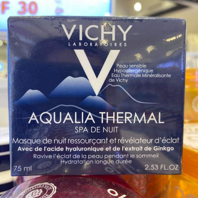 Mặt nạ ngủ Vichy Aqualia Thermal Night Spa 75ml