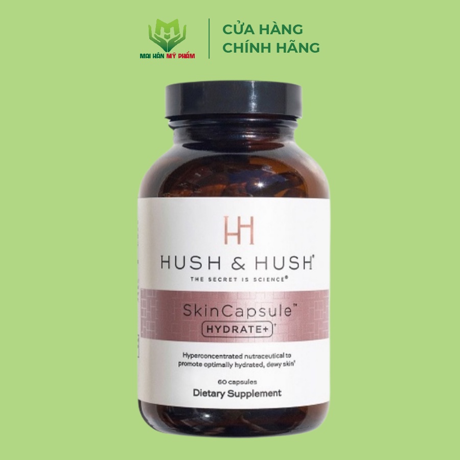 Viên uống cấp ẩm Image Skincare Hush &amp; Hush Skincapsule Hydrate+ 60 viên