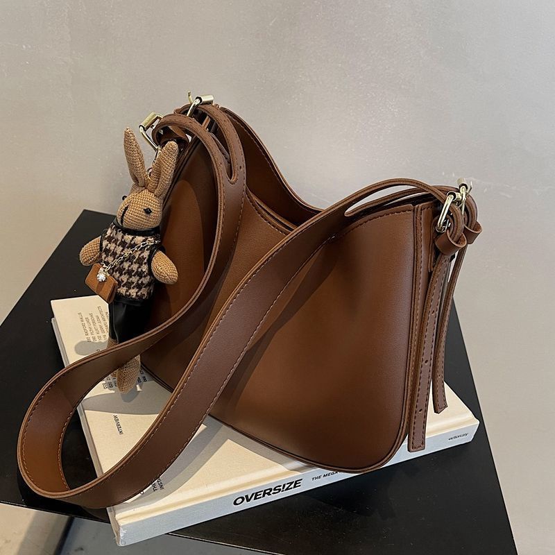 Túi đeo chéo/ đeo một bên vai đa năng thời trang retro kiểu Pháp cho nữ