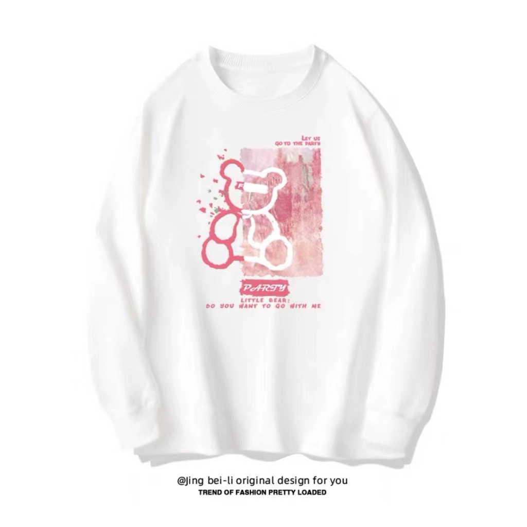 Áo sweater hình gấu SW002 (có ảnh thật)