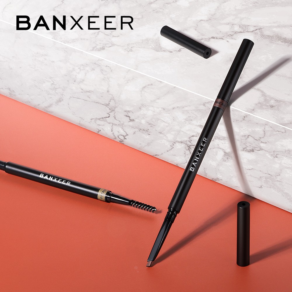 Bút Chì Kẻ Lông Mày BANXEER Đầu Mịn Có Cọ Chải 6 Màu Khác Nhau 14g | BigBuy360 - bigbuy360.vn