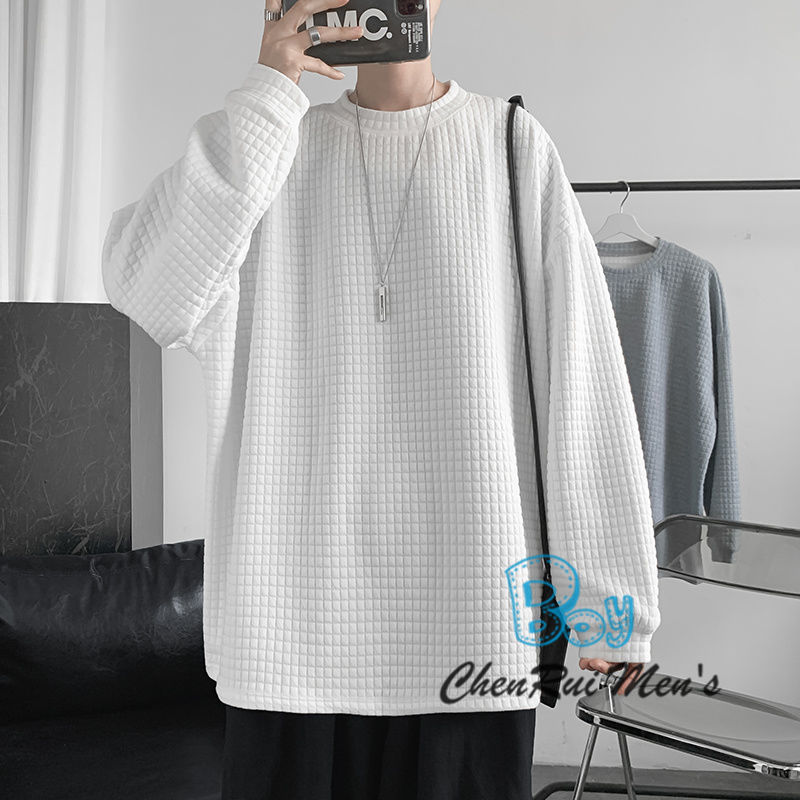 Áo Sweater Form Rộng Thời Trang Cho Nam