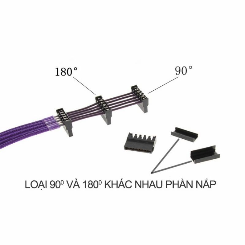 Đầu nhựa Sata cái cắm nguồn chuẩn sata