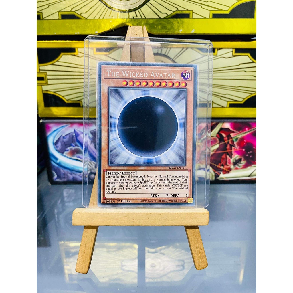 Combo Lá bài thẻ bài Yugioh 3 thẻ Tà Thần Wicked God Rare - Tặng bọc bài nhựa bảo quản