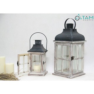 Đèn nến nhà gỗ cổ điển cỡ lớn số 21