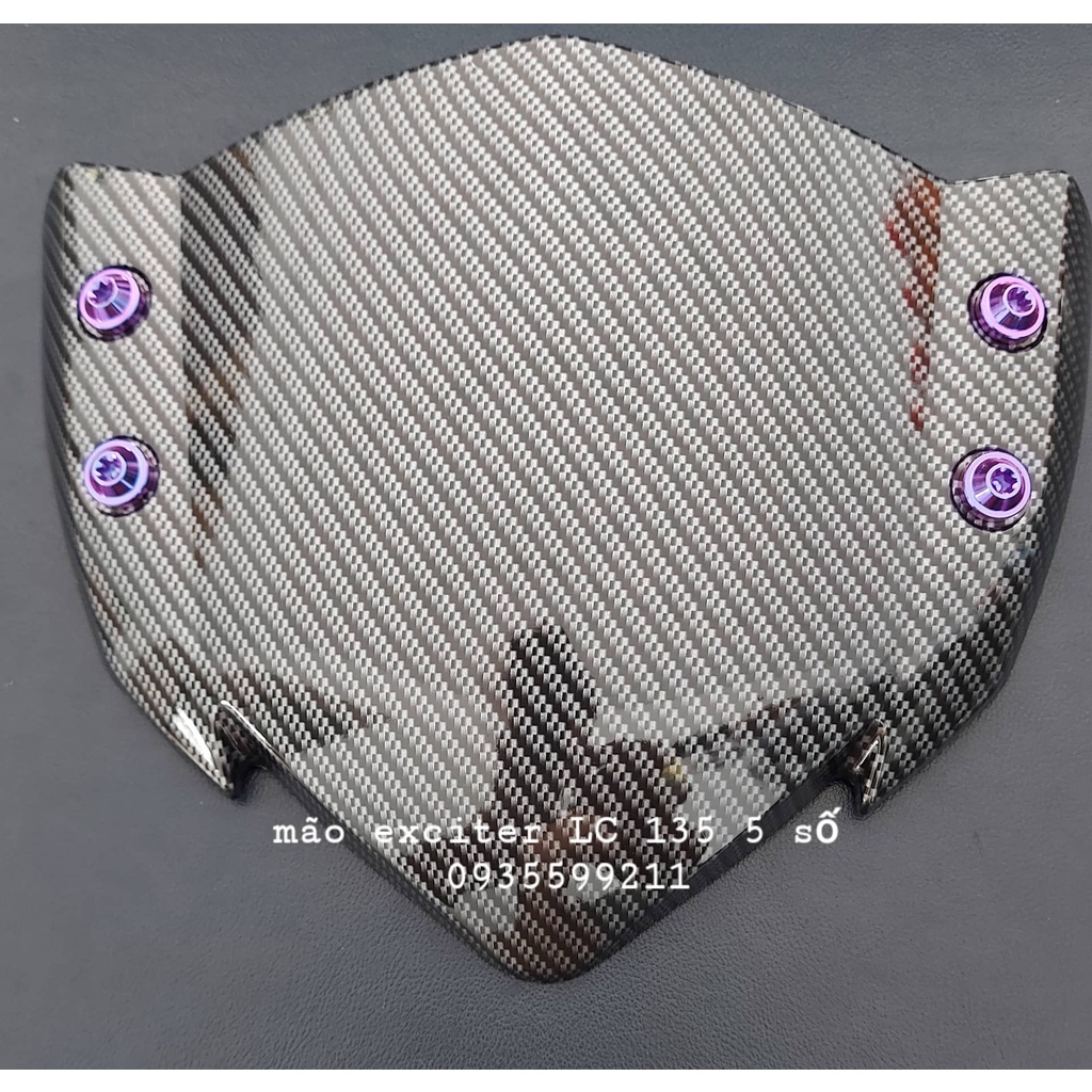 MÃO LC135 INDO NHÚNG CARBON KÈM ÓC GR5 VÀ SALAYA