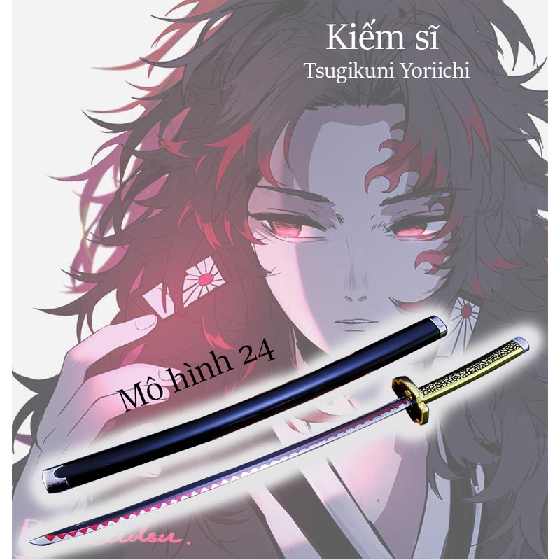 [TITAN] Mô hình Móc khóa kiếm Yoriichi Kimetsu no Yaiba