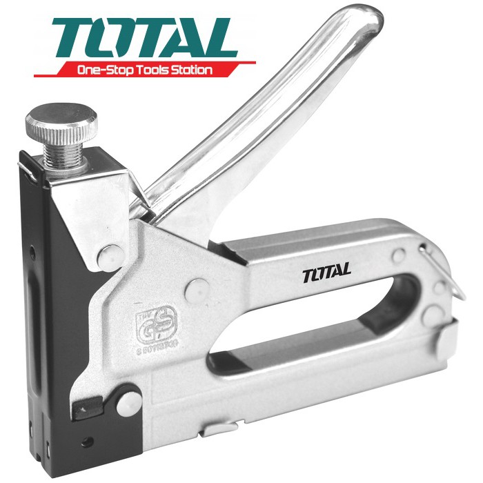 Kìm bấm đinh ghim điều chỉnh tăng lực 4-14mm Staple Gun Total THT31141 HSG1403