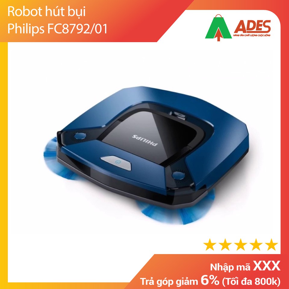 [Mã 154ELSALE2 giảm 7% đơn 300K] Robot hút bụi Philips FC8792/01 | Chinh hãng, Giá rẻ