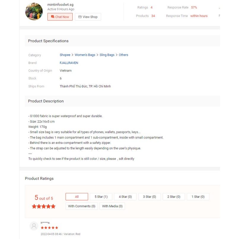 Túi đeo chéo Fjallraven Greenland Pocket