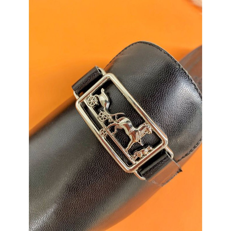 Dép sục nữ thời trang HM da cao cấp nhập khẩu