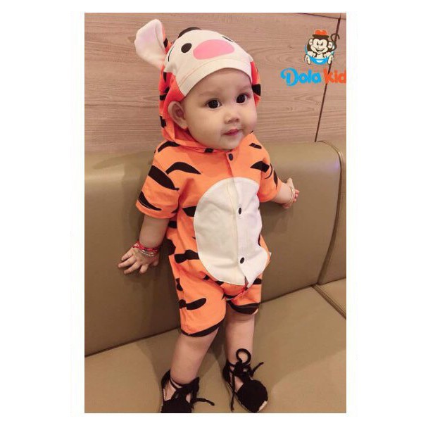 Bộ body hình thú siêu cute cho bé